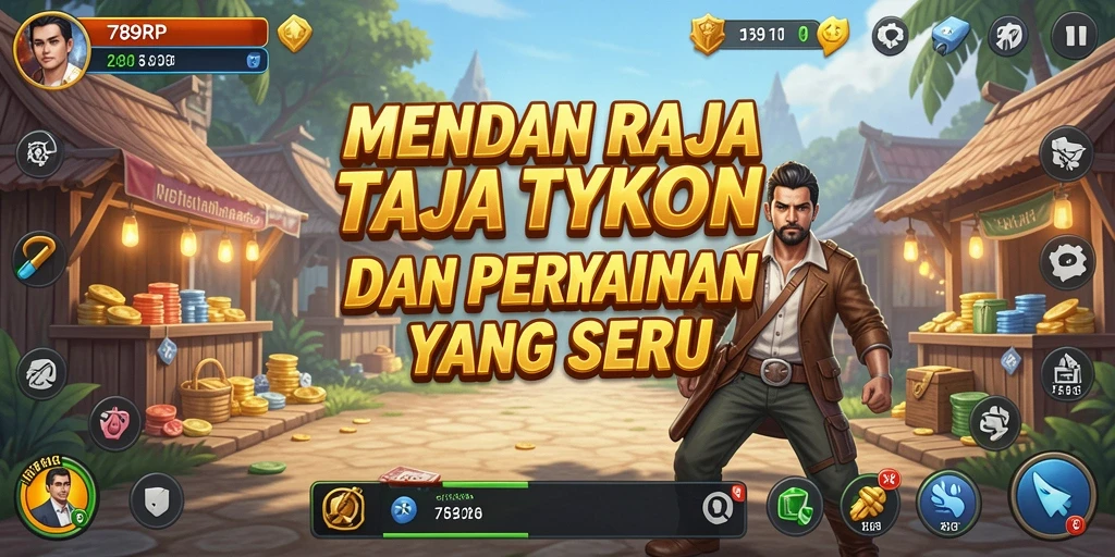 Gameplay seru dan menarik dalam dunia Tycoon yang kompetitif.