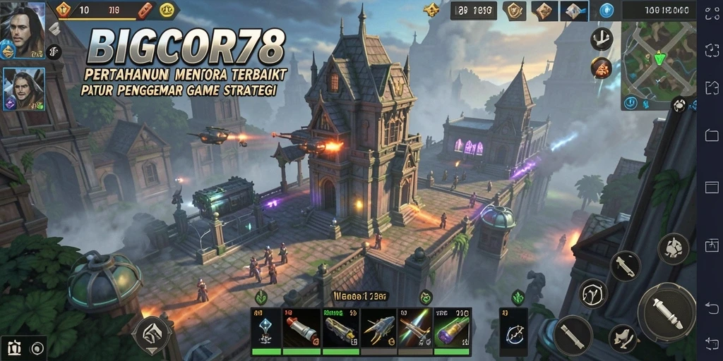 Gameplay menawan Tower Defense di BIGCOR78 yang penuh aksi.