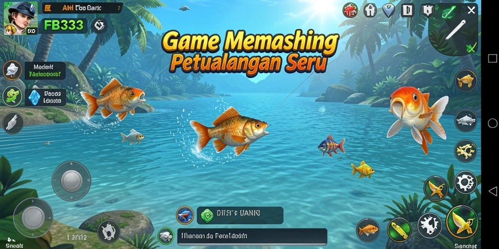 Tangkapan ikan besar dalam gameplay FB333 yang seru.