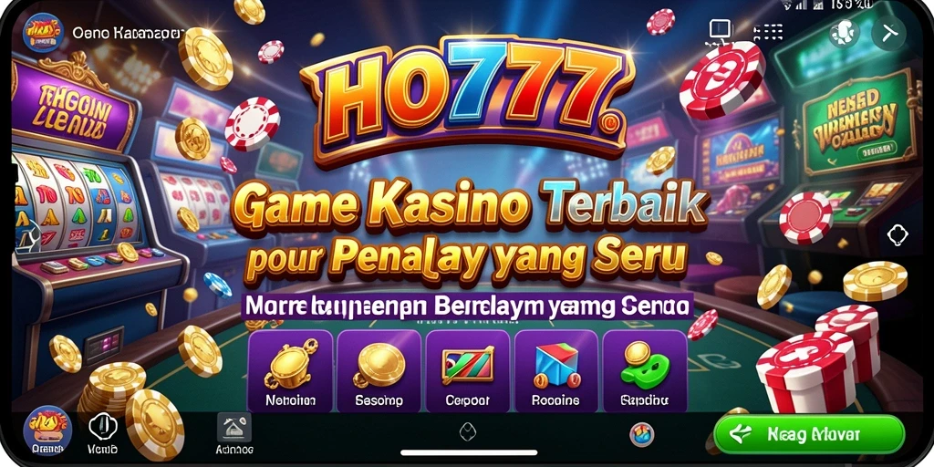 Tangkapan layar utama dari gameplay Kasino yang menarik di HO777.