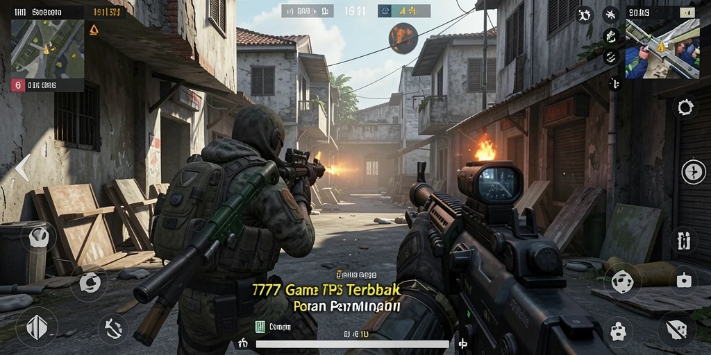 Tampilan gameplay L777 yang menegangkan dengan aksi TPS yang mendebarkan.