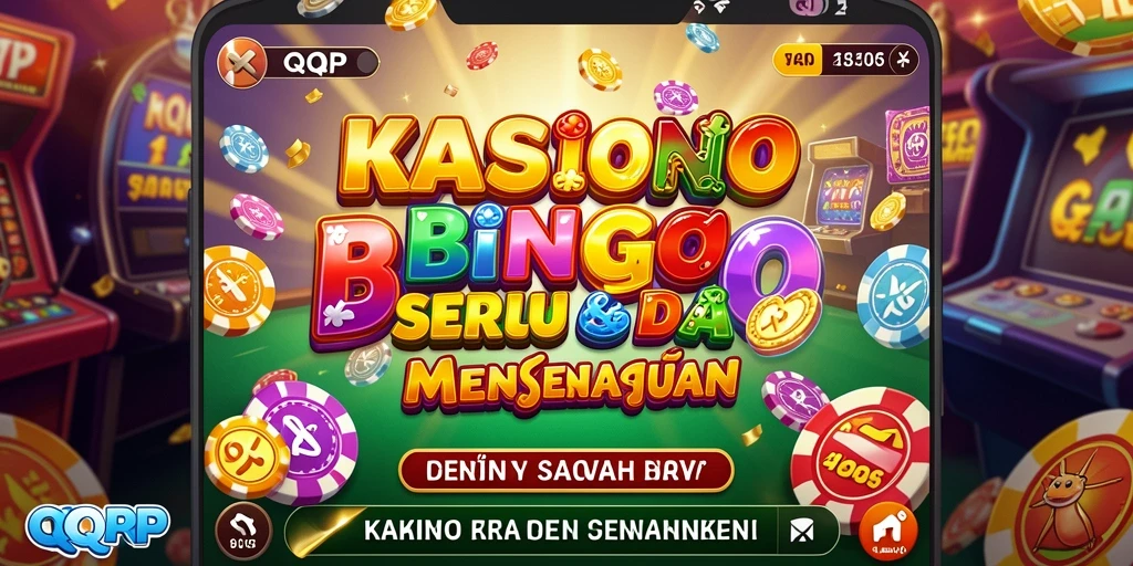Tampilan gameplay seru dari QQRP dengan suasana Bingo yang mengasyikkan.