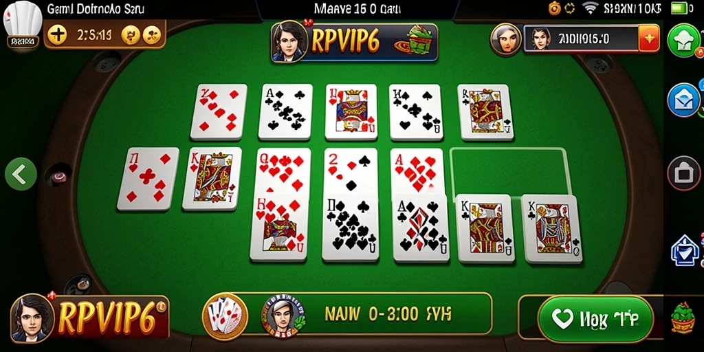 Gameplay seru RPVIP6 dengan aksi Domino yang menarik.